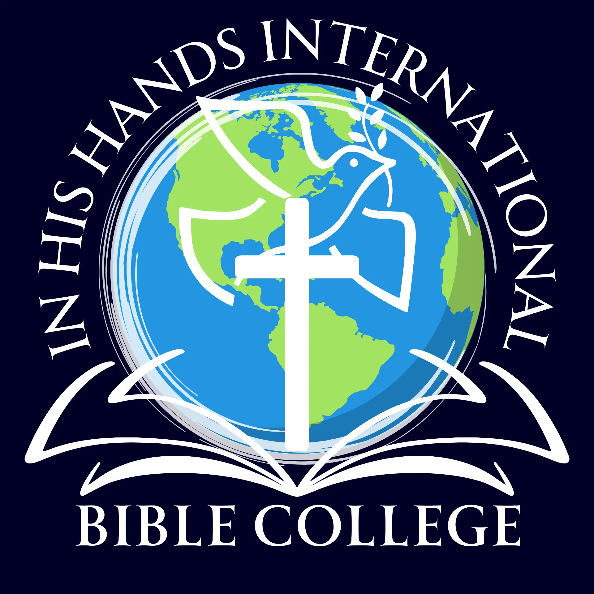 In His Hands International Bible College logo